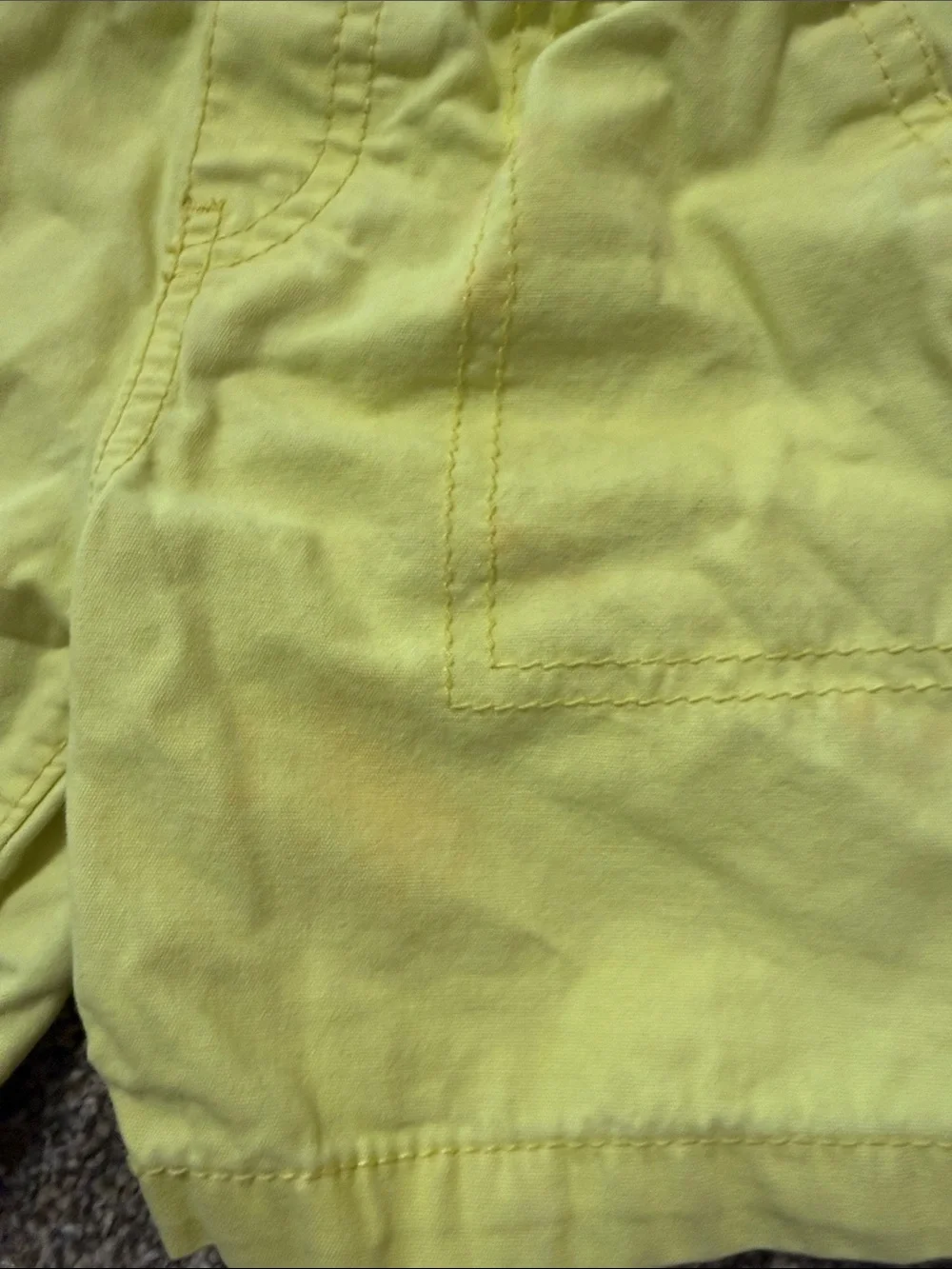 Carter's Yellow Kids Cotton Shorts
